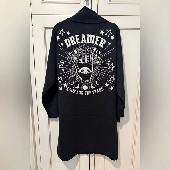 Spiritual Gangster Divine Eye Estelle Cardigan Sweater
Size Medium.🦋🦋🦋 NWT - Picture 4 of 14